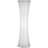 LED Vloerlamp Trion Grivon - Mat Wit Aluminium, E27 Fitting Verlichting per ruimte