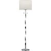 LED Floor Lamp Matte Nickel - Warm White 2700K-3000K, 14W LED