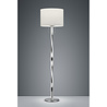HLW LED LED Floor Lamp Matte Nickel - White Floor Lamp with Warm White 2700K-3000K, 14W LED