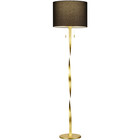 HLW LED Stylish LED Floor Lamp Trion Ninda - White & Gold version, Warm White 2700K–3000K, 14W