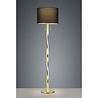 HLW LED Stylish LED Floor Lamp Trion Ninda - White & Gold version, Warm White 2700K–3000K, 14W