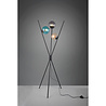 HLW LED LED Floor Lamp Trion Lancia - Round 3-light floor lamp with E14 fitting
