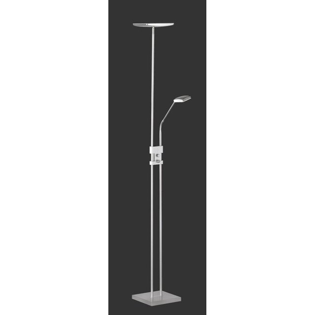 HLW LED White Dimmable LED Floor Lamp 15W with Warm White Light 2700K–3000K