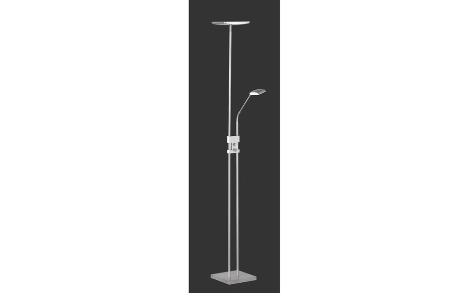 HLW LED White Dimmable LED Floor Lamp 15W with Warm White Light 2700K–3000K