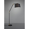 HLW LED Modern LED Floor Lamp Trion Tryca - Matte Black Aluminum, E27 Fitting