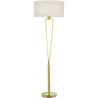 LED Floor Lamp Trion Hilton - Matte Gold, E27 Fitting LED Floor Lamp Trion Hilton - Matte Gold, E27 Fitting