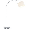 LED Vloerlamp Trion Hotia - Verstelbaar & Mat Wit Aluminium LED Vloerlamp Trion Hotia - Verstelbaar & Mat Wit Aluminium