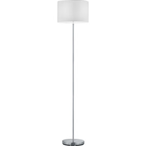 LED Vloerlamp Trion Hotia - Mat Wit Aluminium & E27 Fitting LED Vloerlamp Trion Hotia - Mat Wit Aluminium & E27 Fitting
