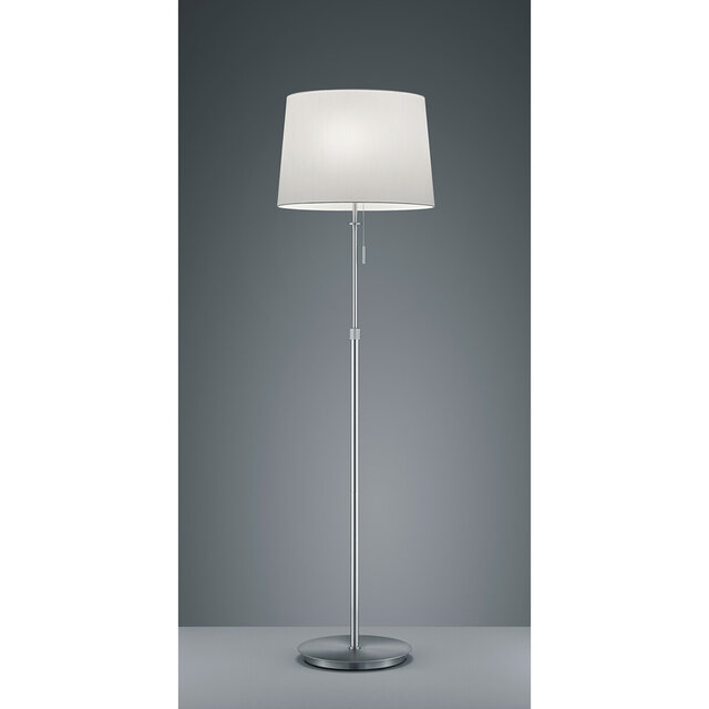 HLW LED LED Floor Lamp Trion Dyon - Adjustable, Matte Nickel & Aluminum, 3x E27