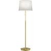 LED Floor Lamp Trion Dyon - Matte Gold Floor Lamp with E27