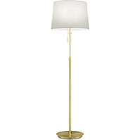 LED Floor Lamp Trion Dyon - Matte Gold Floor Lamp with E27 LED Floor Lamp Trion Dyon - Matte Gold Floor Lamp with E27