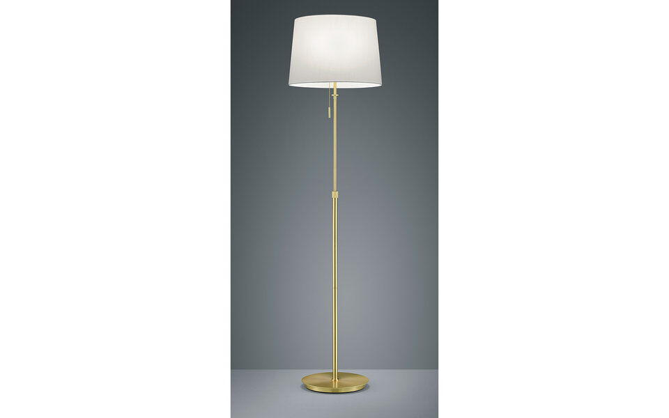 HLW LED LED Floor Lamp Trion Dyon - Matte Gold Floor Lamp with 3 E27 Fittings