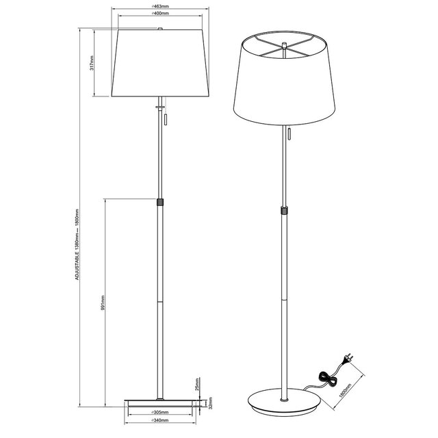 HLW LED LED Vloerlamp Trion Dyon - Mat Gouden Vloerlamp met 3 E27 Fittingen HLW LED LED Vloerlamp Trion Dyon - Mat Gouden Vloerlamp met 3 E27 Fittingen