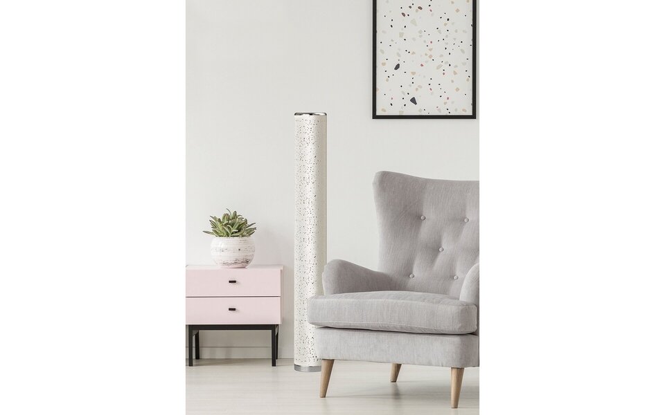 HLW LED Dimmable LED Floor Lamp Trion Toci - 8W, Warm White 3000K, RGBW, Matte White HLW LED Dimmable LED Floor Lamp Trion Toci - 8W, Warm White 3000K, RGBW, Matte White