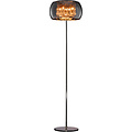 LED Floor Lamp Trion Vapiro with 4 G9 fittings - Matte Chrome & Aluminum