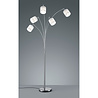 HLW LED LED Floor Lamp Trion Torry - 5-light with 28W LED, Matte Nickel & Aluminum