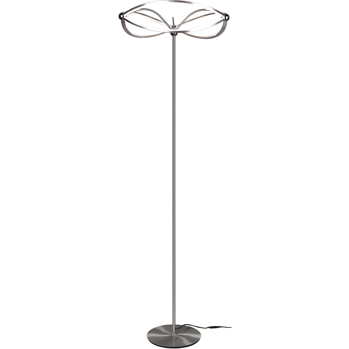 LED Floor Lamp 31W - Dimmable, Warm White 2700K–3000K, Elegant White Floor Lamp