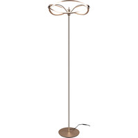 Dimmable LED Floor Lamp Matte Gold - Warm White 3000K, 31W