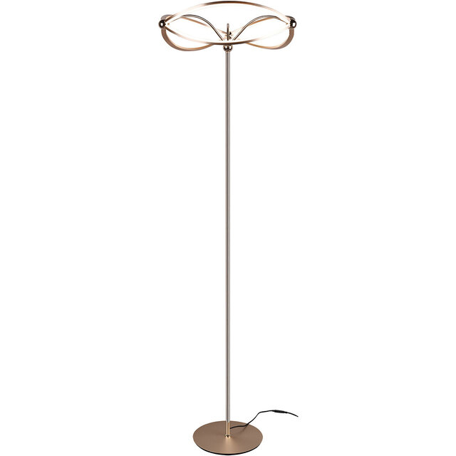 Dimbare LED Vloerlamp Mat Goud - Warm Wit 3000K, 31W Verlichting per ruimte