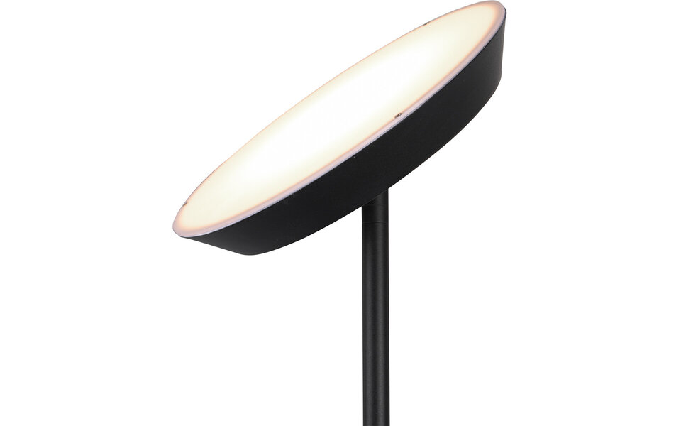 HLW LED LED Floor Lamp Dimmable | Black & White Floor Lamp | Warm White 2700K-3000K - 5W LED HLW LED LED Floor Lamp Dimmable | Black & White Floor Lamp | Warm White 2700K-3000K - 5W LED