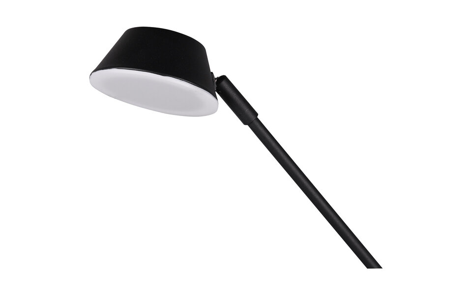 HLW LED LED Floor Lamp Dimmable | Black & White Floor Lamp | Warm White 2700K-3000K - 5W LED HLW LED LED Floor Lamp Dimmable | Black & White Floor Lamp | Warm White 2700K-3000K - 5W LED