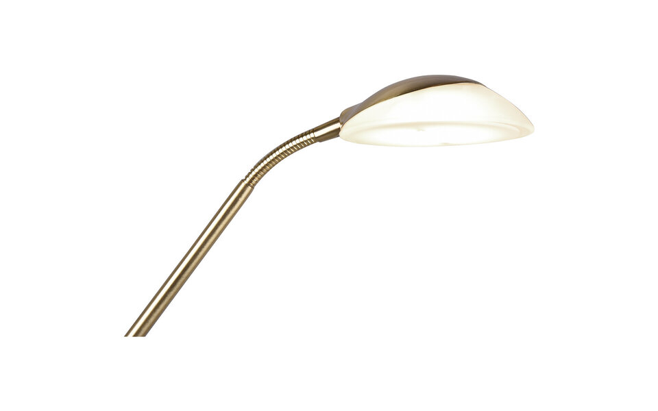 HLW LED LED Floor Lamp Trion Orsan - Dimmable Warm White 2700K–3000K - Matte Gold, 31W HLW LED LED Floor Lamp Trion Orsan - Dimmable Warm White 2700K–3000K - Matte Gold, 31W