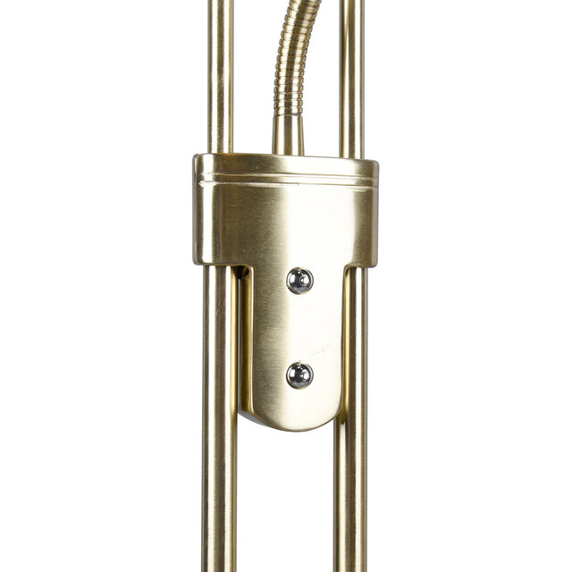 HLW LED LED Floor Lamp Trion Orsan - Dimmable Warm White 2700K–3000K - Matte Gold, 31W HLW LED LED Floor Lamp Trion Orsan - Dimmable Warm White 2700K–3000K - Matte Gold, 31W