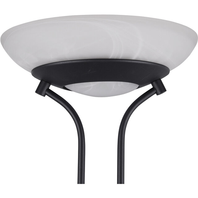 HLW LED Dimbare LED Vloerlamp Trion Orsan - 31W, Warm Wit 3000K, Mat Zwart Aluminium HLW LED Dimbare LED Vloerlamp Trion Orsan - 31W, Warm Wit 3000K, Mat Zwart Aluminium