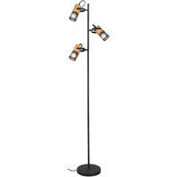 LED Floor Lamp Trion Yosh - Matte Black, 3 Light Points