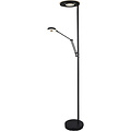 Trion Barry Dimmable LED Floor Lamp 38W - Matte Black Aluminum Trion Barry Dimmable LED Floor Lamp 38W - Matte Black Aluminum