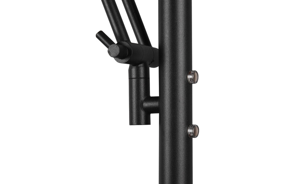 HLW LED Trion Barry Dimmable LED Floor Lamp 38W - Matte Black Aluminum HLW LED Trion Barry Dimmable LED Floor Lamp 38W - Matte Black Aluminum