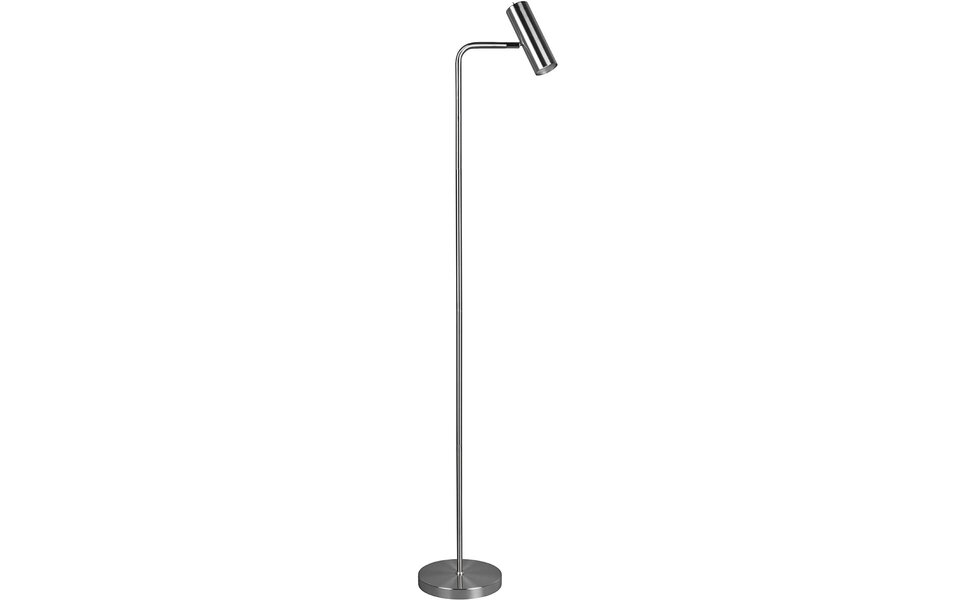 HLW LED LED Floor Lamp Trion Milona - Matte Nickel - GU10 Socket - 1-light Aluminum