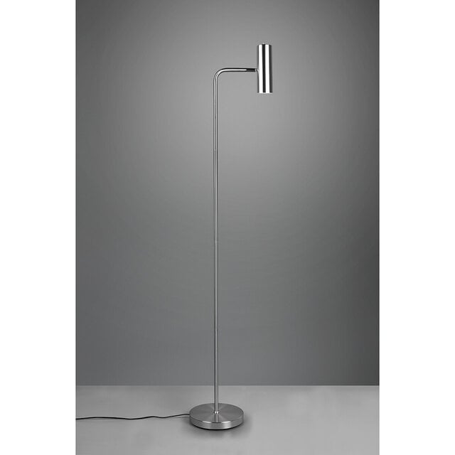 HLW LED LED Floor Lamp Trion Milona - Matte Nickel - GU10 Socket - 1-light Aluminum