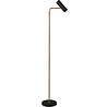 HLW LED LED Floor Lamp Trion Milona - Black & Gold Floor Lamp with GU10 Socket