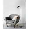 HLW LED LED Floor Lamp Trion Milona - Black & Gold Floor Lamp with GU10 Socket
