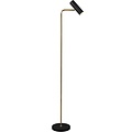 LED Vloerlamp Trion Milona - Zwarte & Gouden Vloerlamp met GU10 Fitting LED Vloerlamp Trion Milona - Zwarte & Gouden Vloerlamp met GU10 Fitting