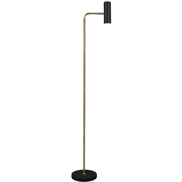 HLW LED LED Floor Lamp Trion Milona - Black & Gold Floor Lamp with GU10 Socket