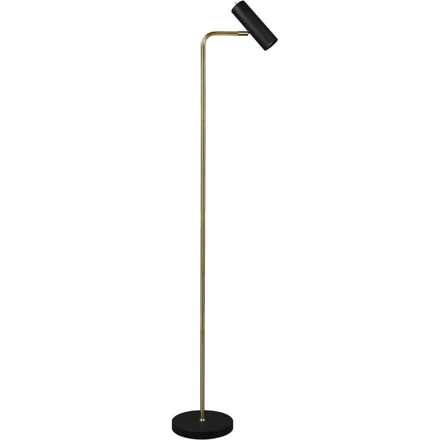 HLW LED LED Floor Lamp Trion Milona - Black & Gold Floor Lamp with GU10 Socket