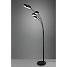 HLW LED LED Floor Lamp Trion Ditora - Black Floor Lamp with 5x E14 Fitting and Aluminum