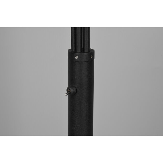 HLW LED LED Floor Lamp Trion Ditora - Black Floor Lamp with 5x E14 Fitting and Aluminum