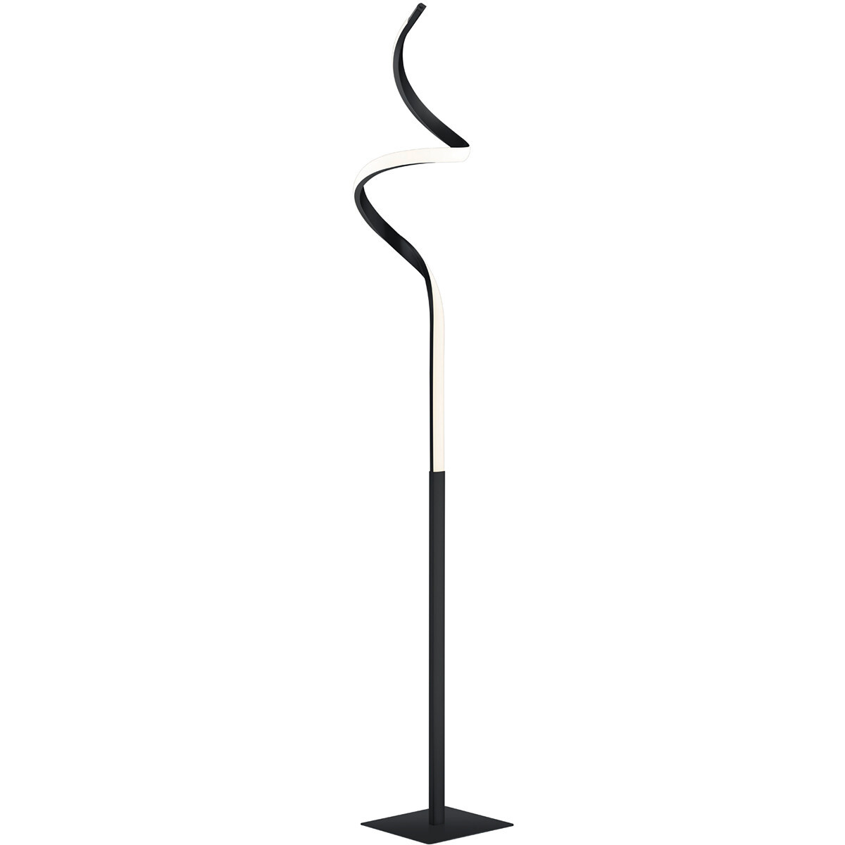 Dimmable LED Floor Lamp Trion Corcy - Matte Black or White, 11W, Warm White 2700K–3000K
