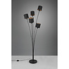 HLW LED LED Floor Lamp Trion Torry - 5-light Black & Gold Floor Lamp, Max 40W LED