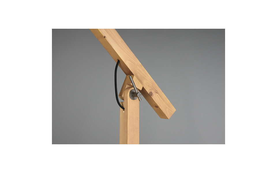 HLW LED Black LED Floor Lamp Trion Hittal - Round Design with E27 Socket and Foot Switch HLW LED Black LED Floor Lamp Trion Hittal - Round Design with E27 Socket and Foot Switch