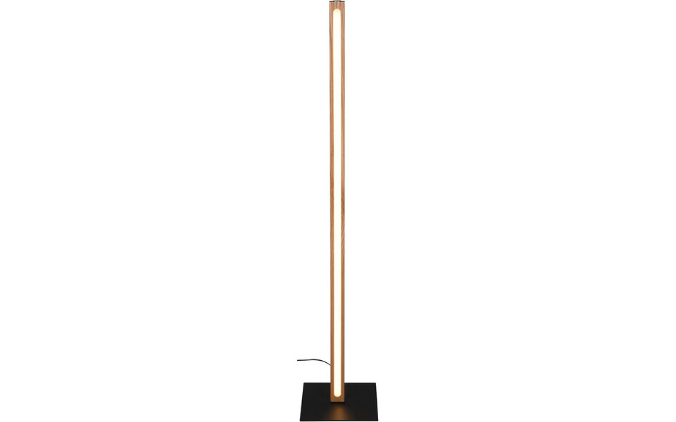HLW LED Wooden LED Floor Lamp Trion Bulloni - Warm White 2700K–3000K, 20W, Adjustable Beam Angle