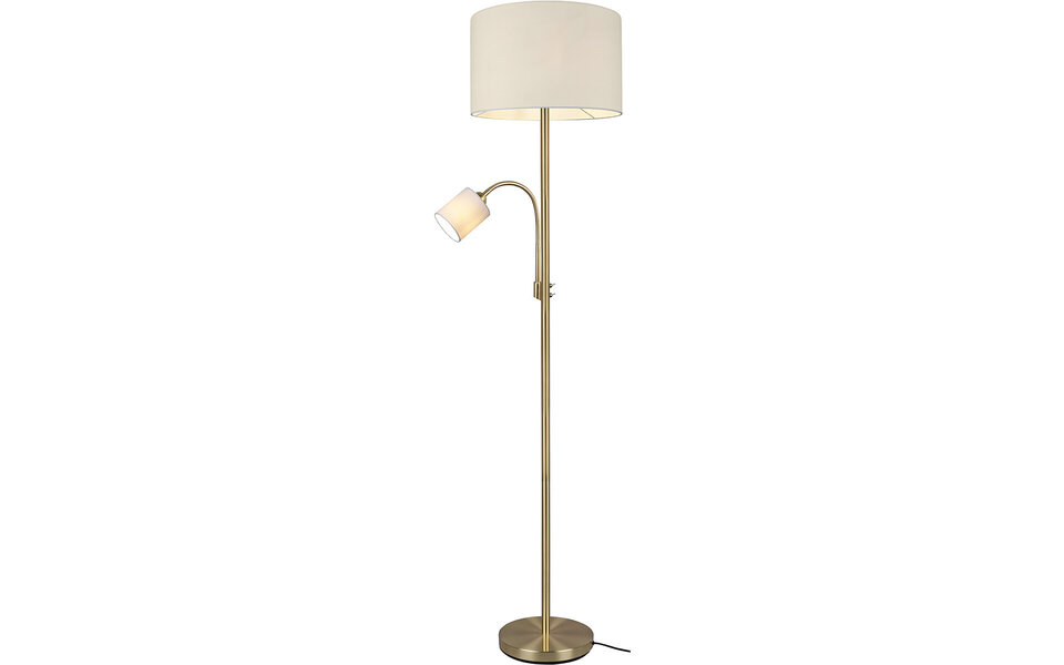 HLW LED LED Floor Lamp Trion Hotia - Round Floor Lamp with Two Light Sources and E27 Fitting HLW LED LED Floor Lamp Trion Hotia - Round Floor Lamp with Two Light Sources and E27 Fitting