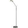 Dimmable LED Floor Lamp 6.5W - Matte Nickel, Aluminum