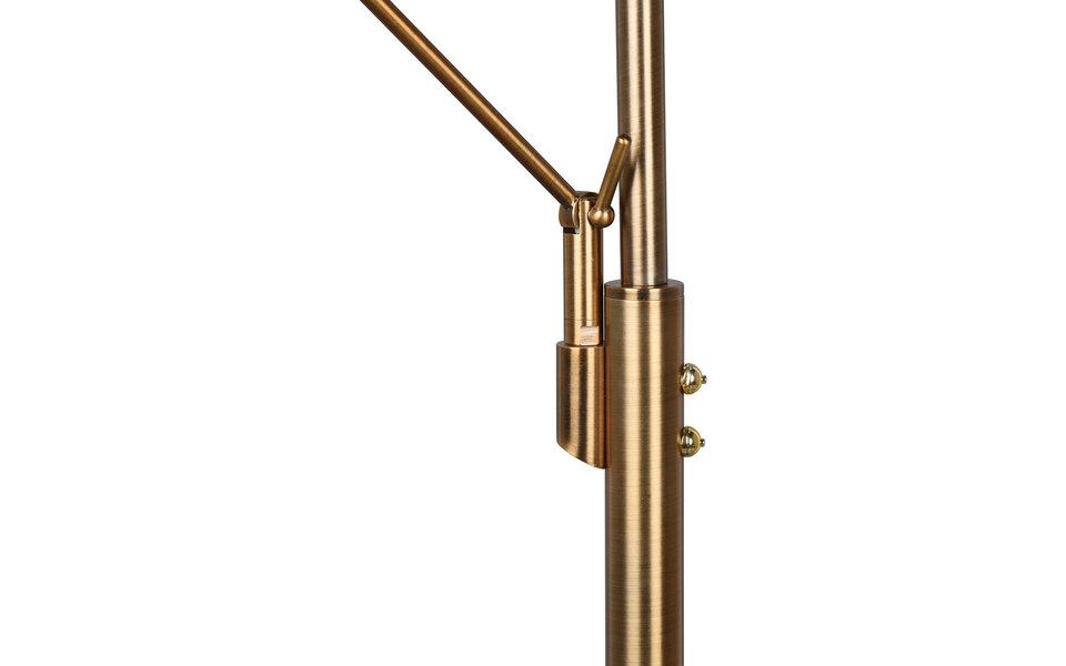 HLW LED LED Floor Lamp Dimmable 5W - Bronze Floor Lamp with Adjustable Color