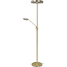 HLW LED Gold Dimmable LED Floor Lamp - 5W LED, Matte Gold & Adjustable Color HLW LED Gold Dimmable LED Floor Lamp - 5W LED, Matte Gold & Adjustable Color