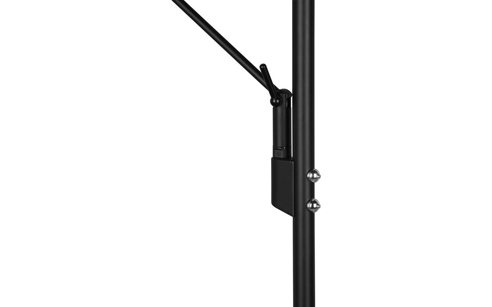 HLW LED Dimbare LED Vloerlamp 5W - Zwarte LED Lamp met Aanpasbare Kleur en Touch Dimmer HLW LED Dimbare LED Vloerlamp 5W - Zwarte LED Lamp met Aanpasbare Kleur en Touch Dimmer