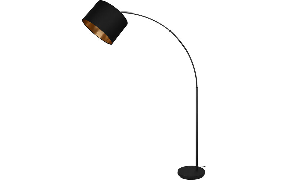 HLW LED LED Vloerlamp Trion Corry - Mat Zwart Aluminium Vloerlamp met E27 Fitting HLW LED LED Vloerlamp Trion Corry - Mat Zwart Aluminium Vloerlamp met E27 Fitting